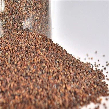 Grain de grenat de filtration d'eau